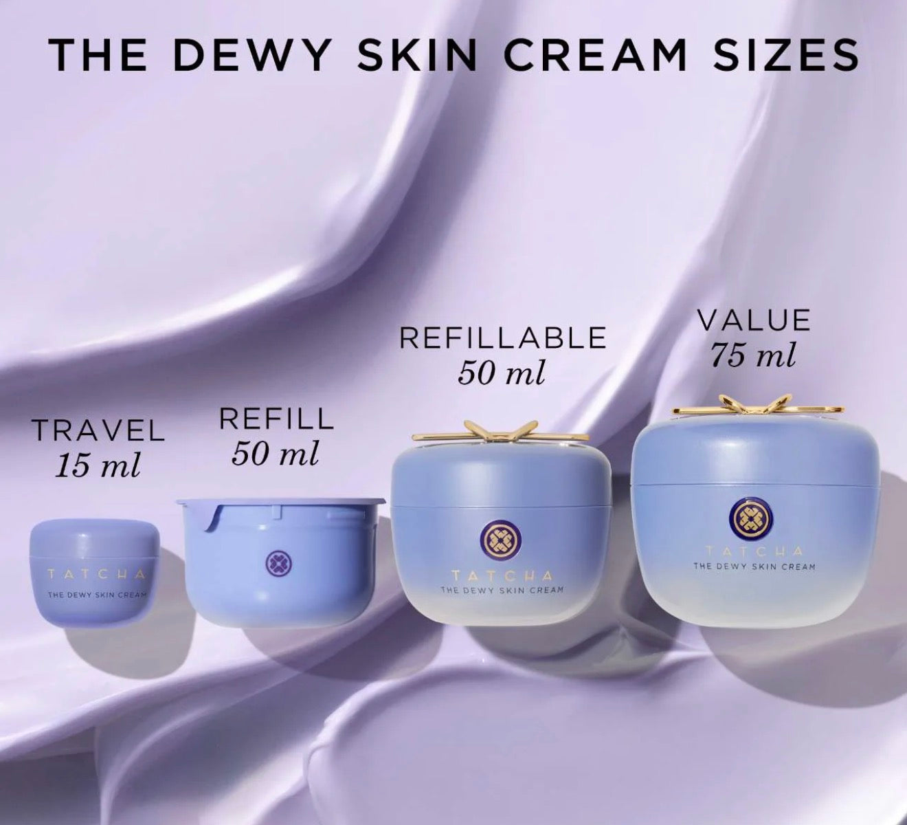 Tatcha The Dewy Skin Cream – Hidratante Refillable