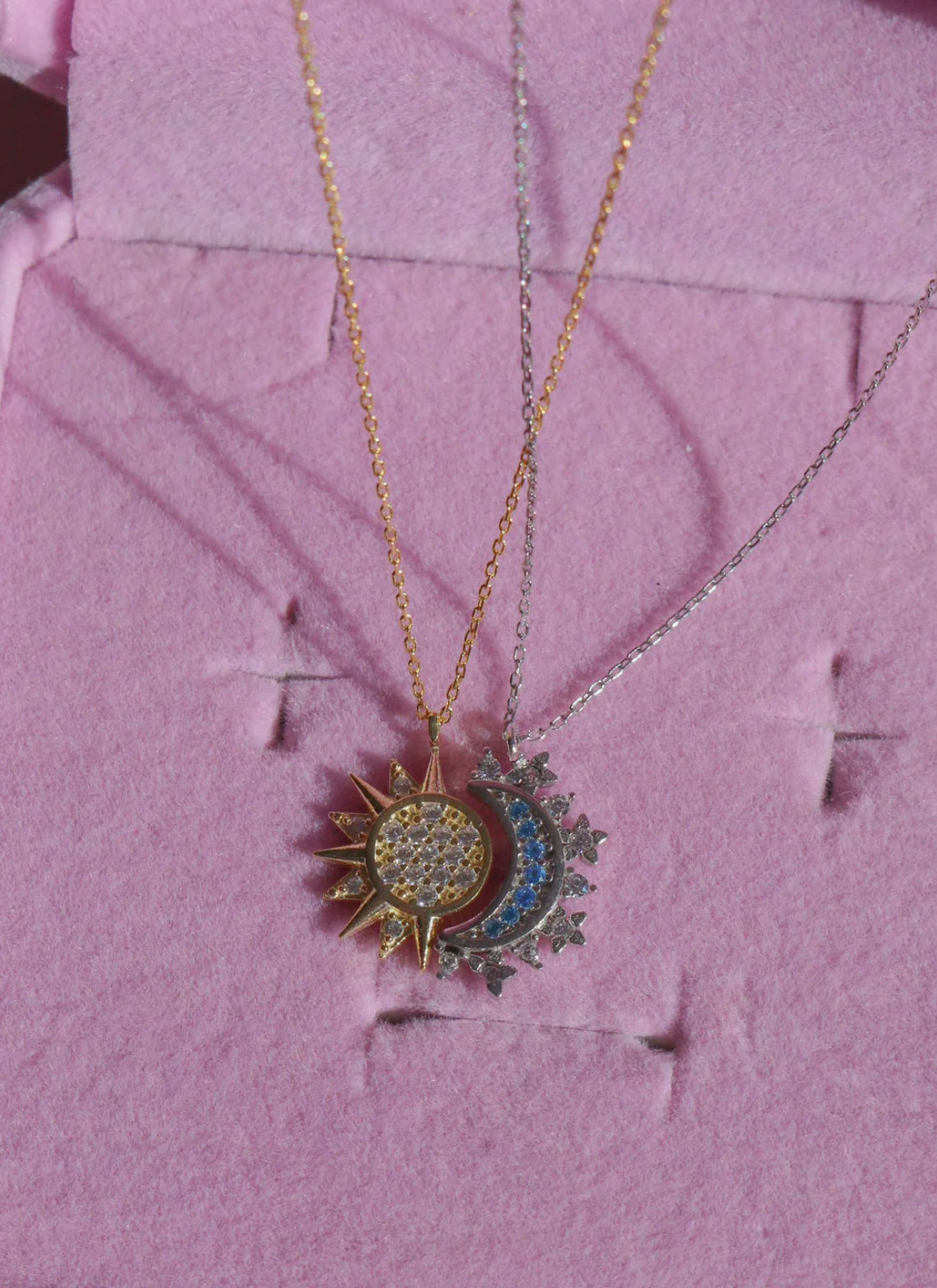 Collar Celestial Sol Y Luna Match