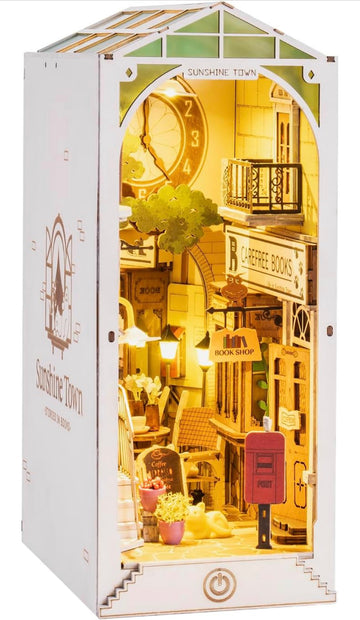 Casa Miniatura Librería DIY Libro Librero