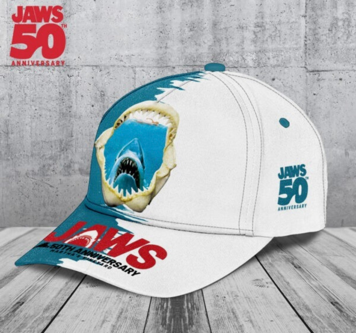Gorra Jaws 50 Aniversario