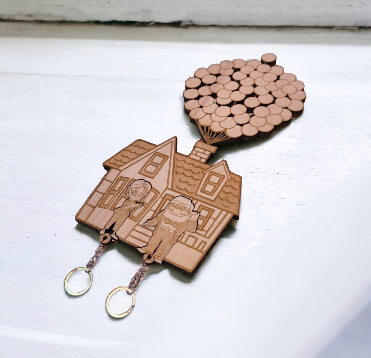 UP Carl y Ellie Soporte Para Llaves