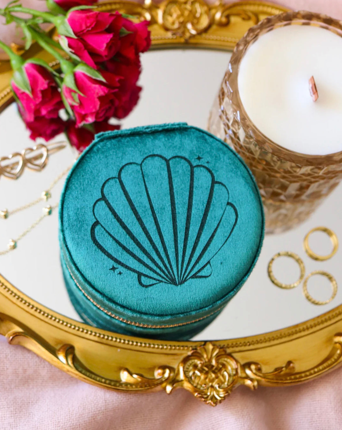 La Sirenita Ariel Joyero Velvet