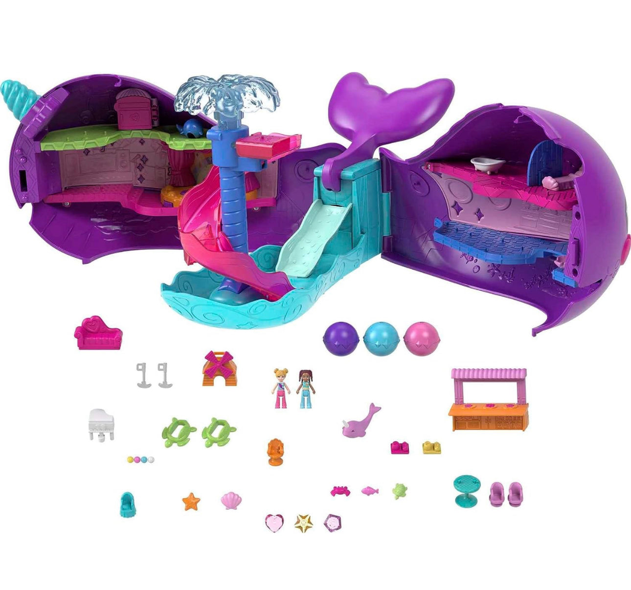 Polly Pocket Ballena Sparkle Cove