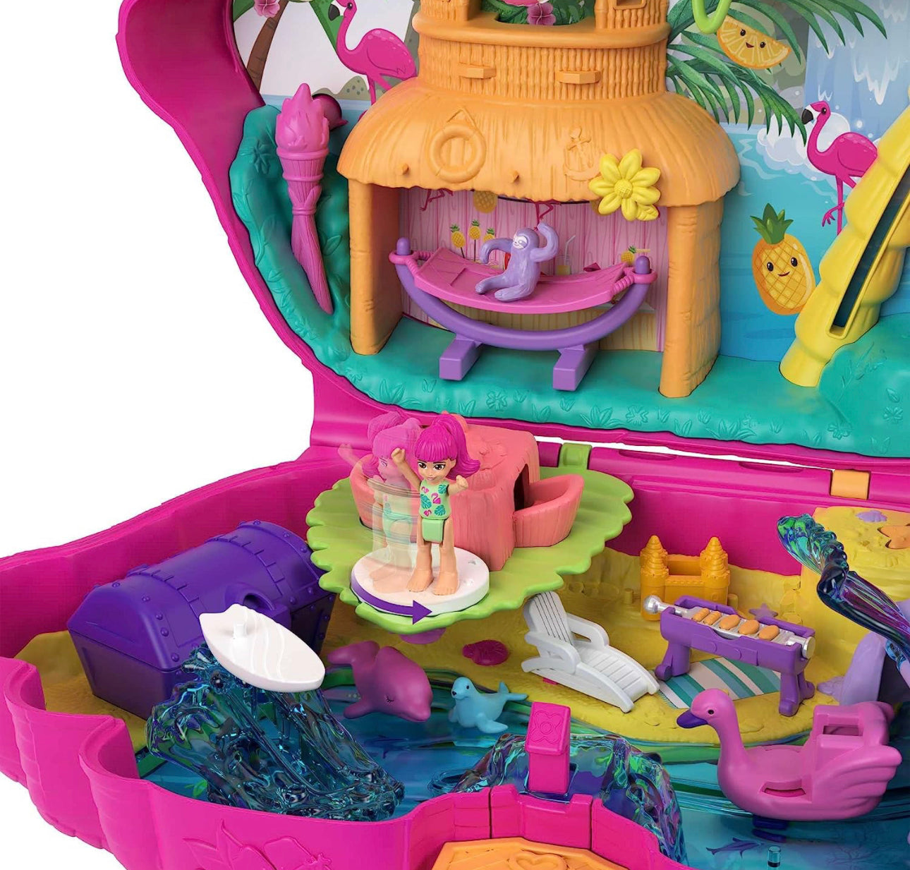 Polly Pocket Flamingo Set
