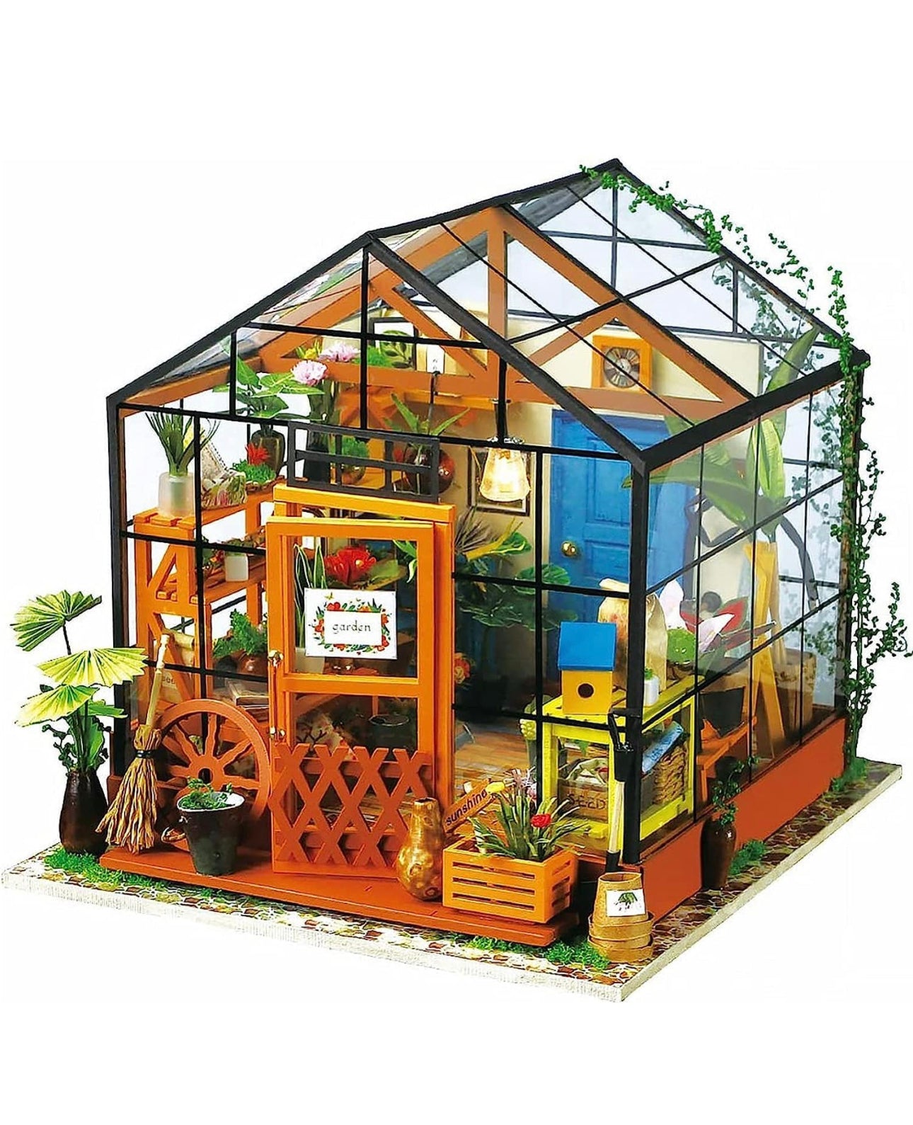 Casa Miniatura Jardinera DIY