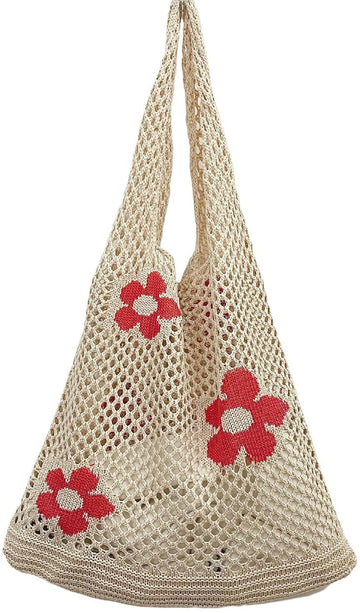 Bolsa De Mano Tote Flores