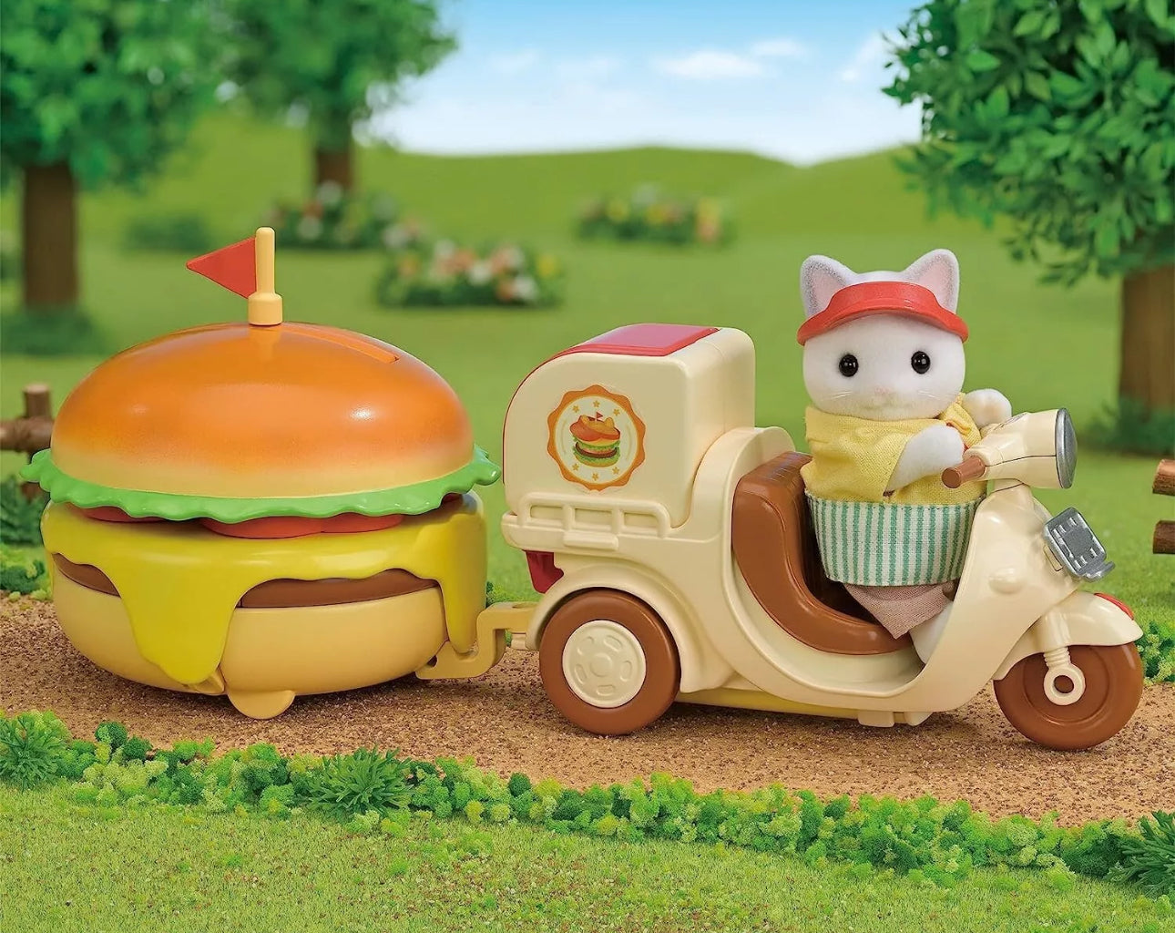 Ternurines Sylvanian Families Repartidor Hamburguesas MI-91