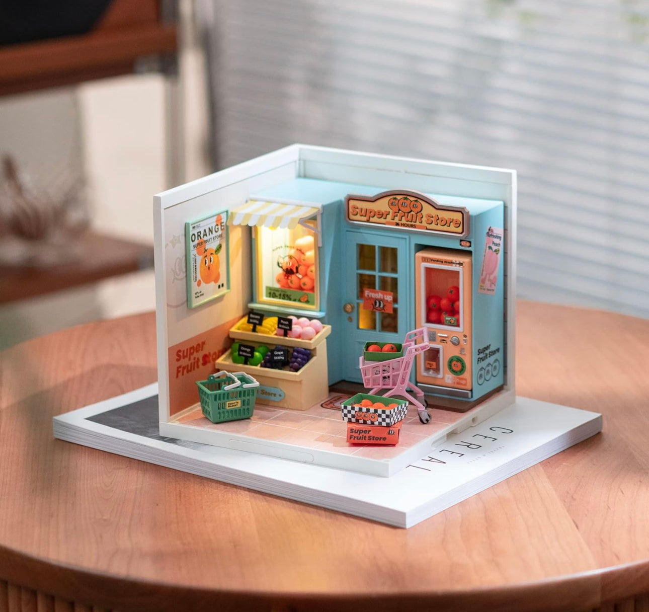 Casa Miniatura Súper Mercado DIY