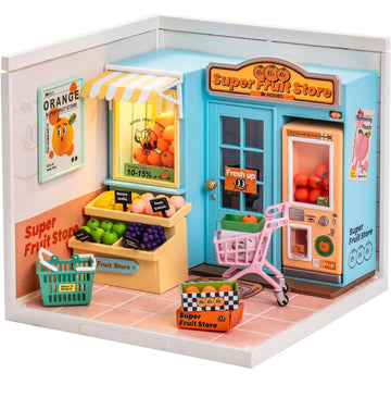 Casa Miniatura Súper Mercado DIY