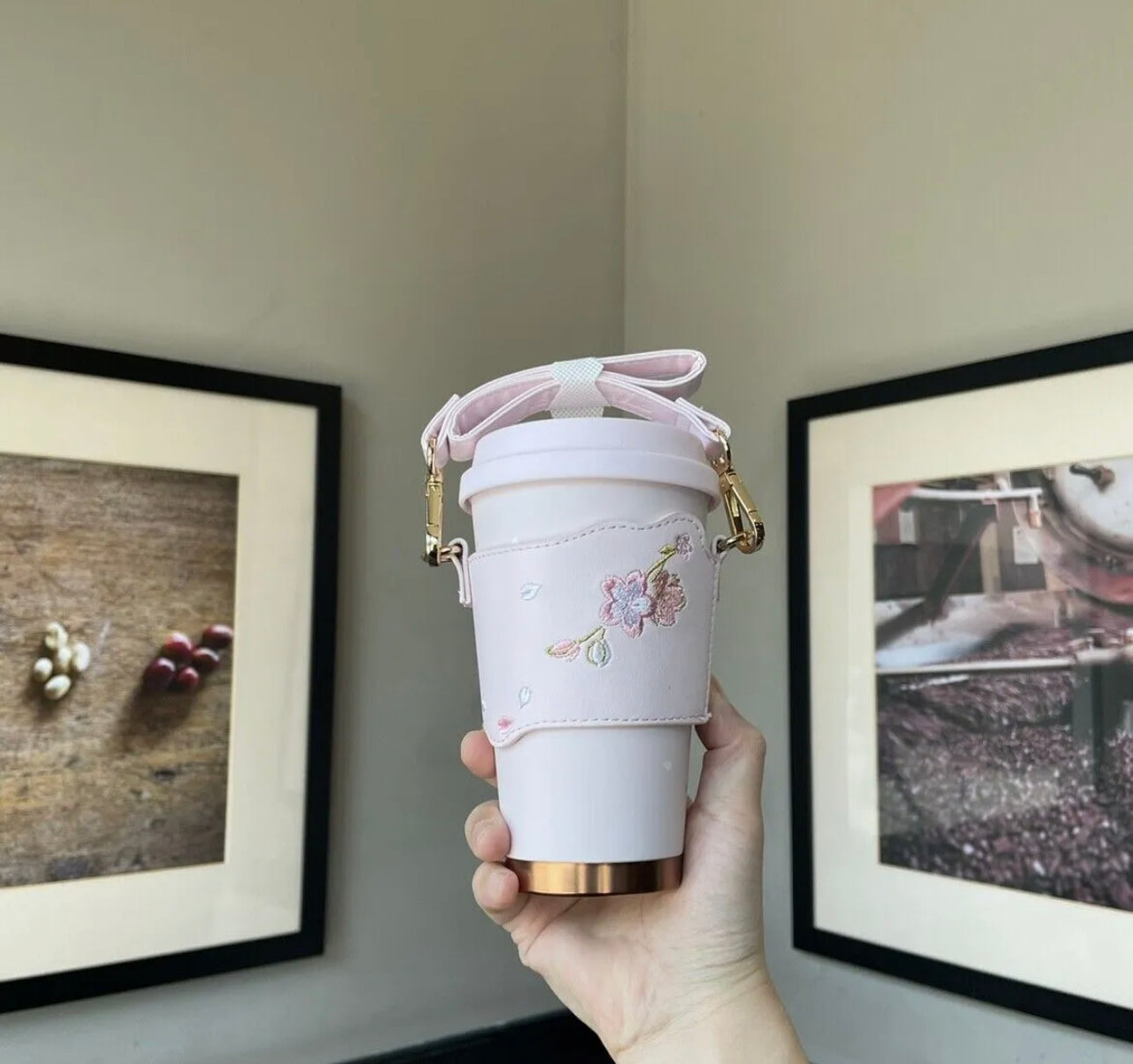 Starbucks China Sakura Blossom Termo Con Correa