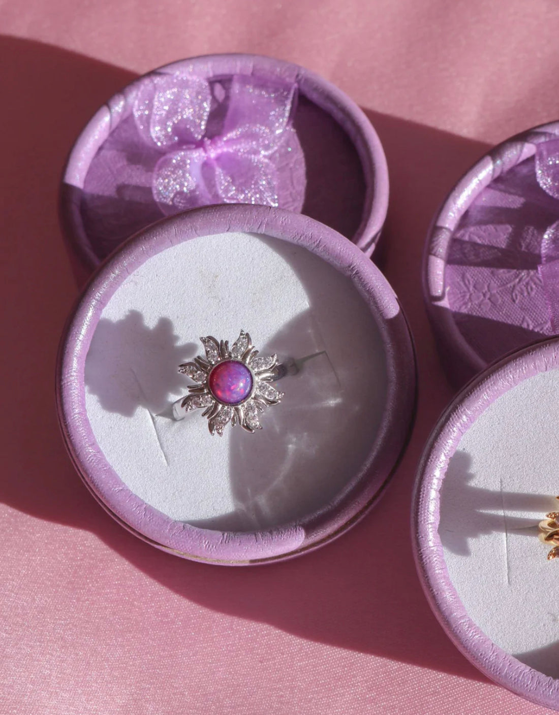 Rapunzel Anillo Giratorio Sol