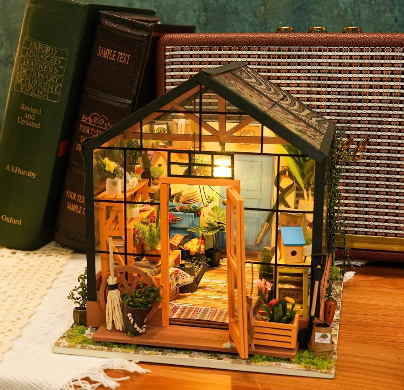 Casa Miniatura Jardinera DIY