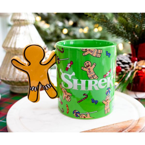 Shrek Taza Galleta Jengibre