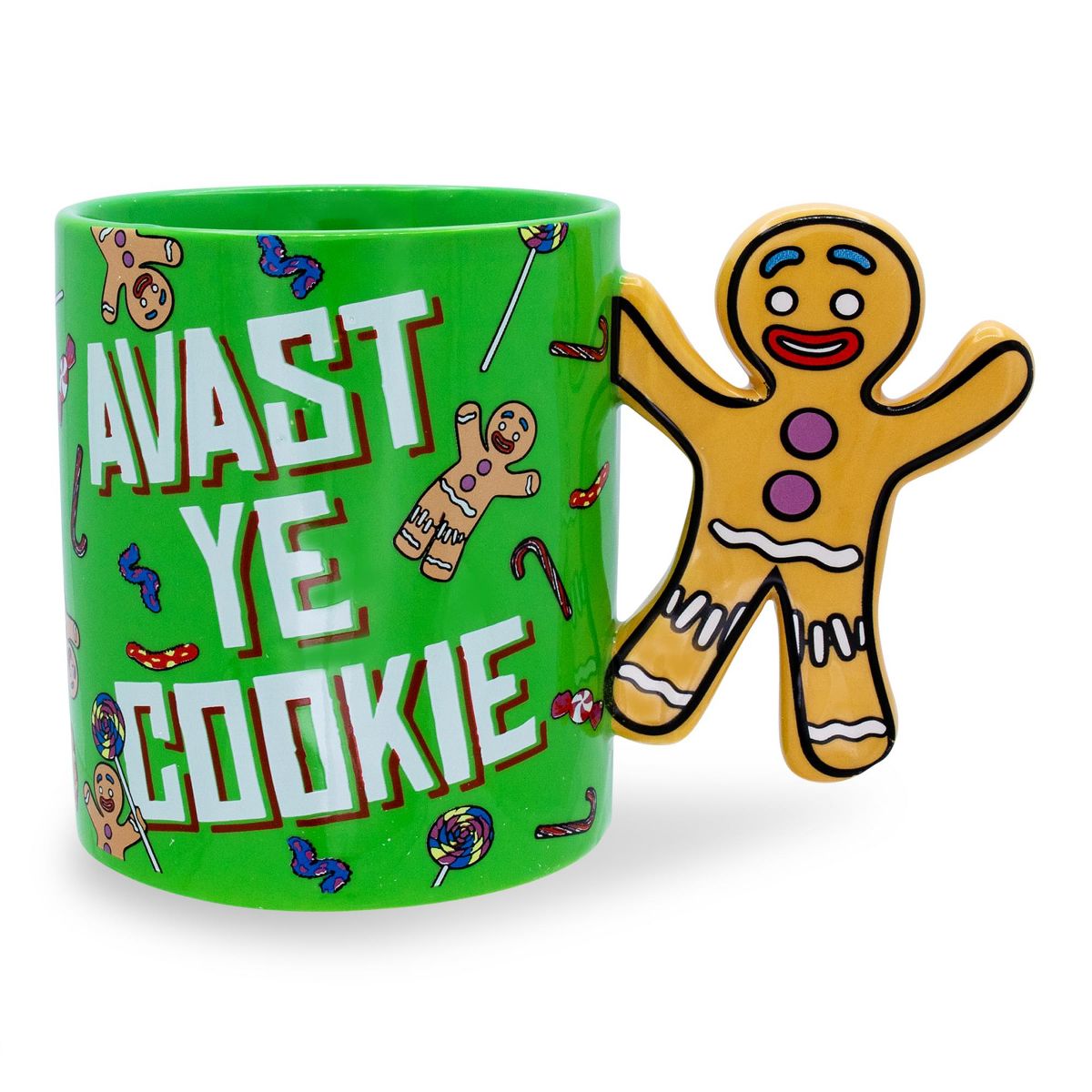 Shrek Taza Galleta Jengibre