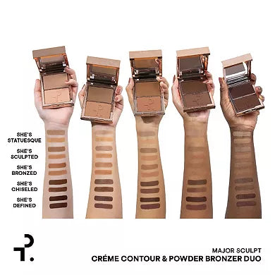 PATRICK TA Major Sculpt Creme Contour & Powder Bronzer Duo