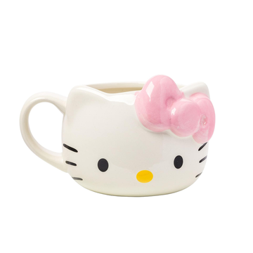 Hello Kitty Taza Moño Rosa