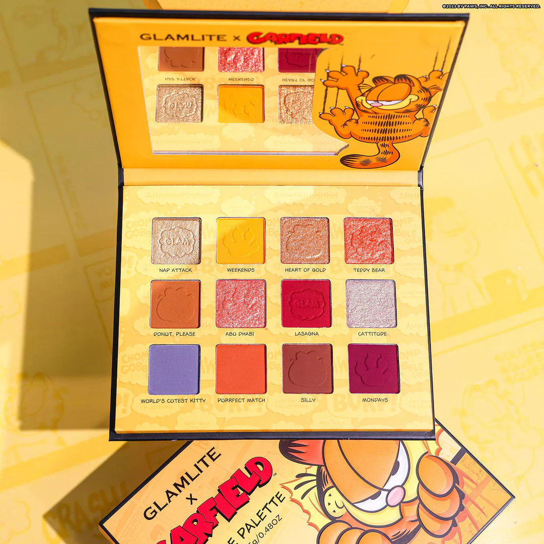 Garfield Maquillaje Paleta De Sombras
