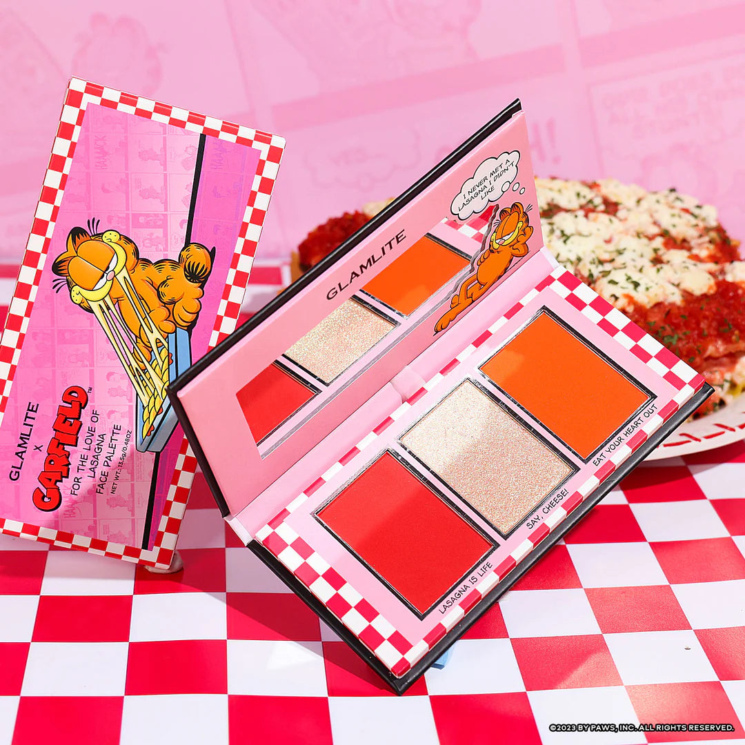 Garfield Maquillaje Paleta Facial Love Lasagna