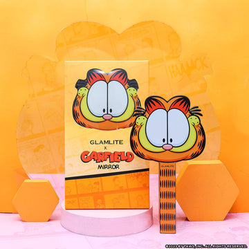 Garfield Maquillaje Espejo De Mano