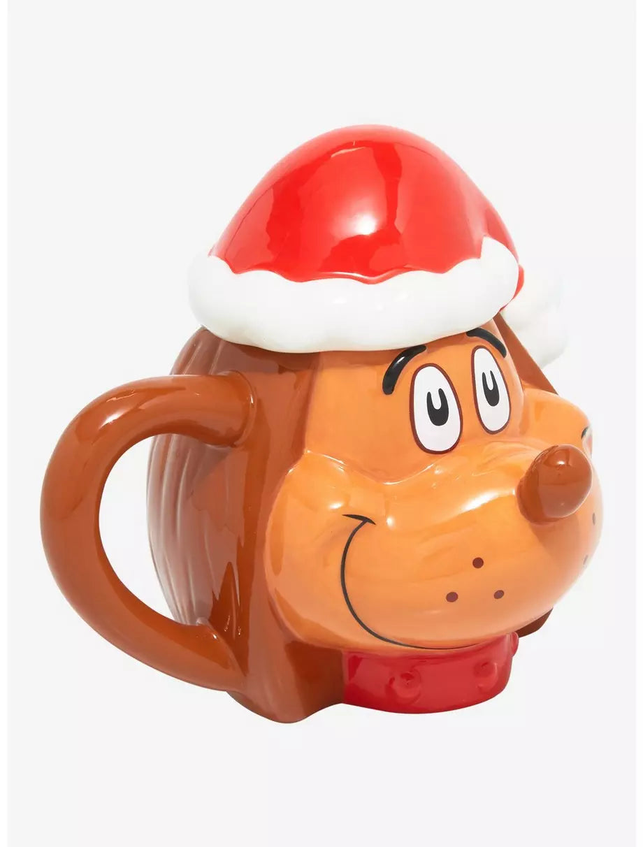 Grinch Taza Max Con Tapadera Navidad