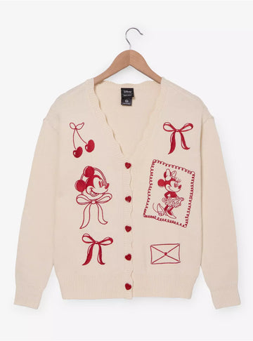 Cárdigan de Mickey y Minnie San Valentín para Mujer | Disney |