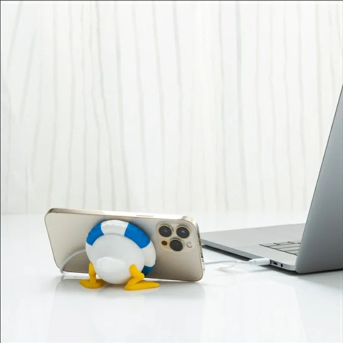 Pato Donald Cargador Magnetico Soporte