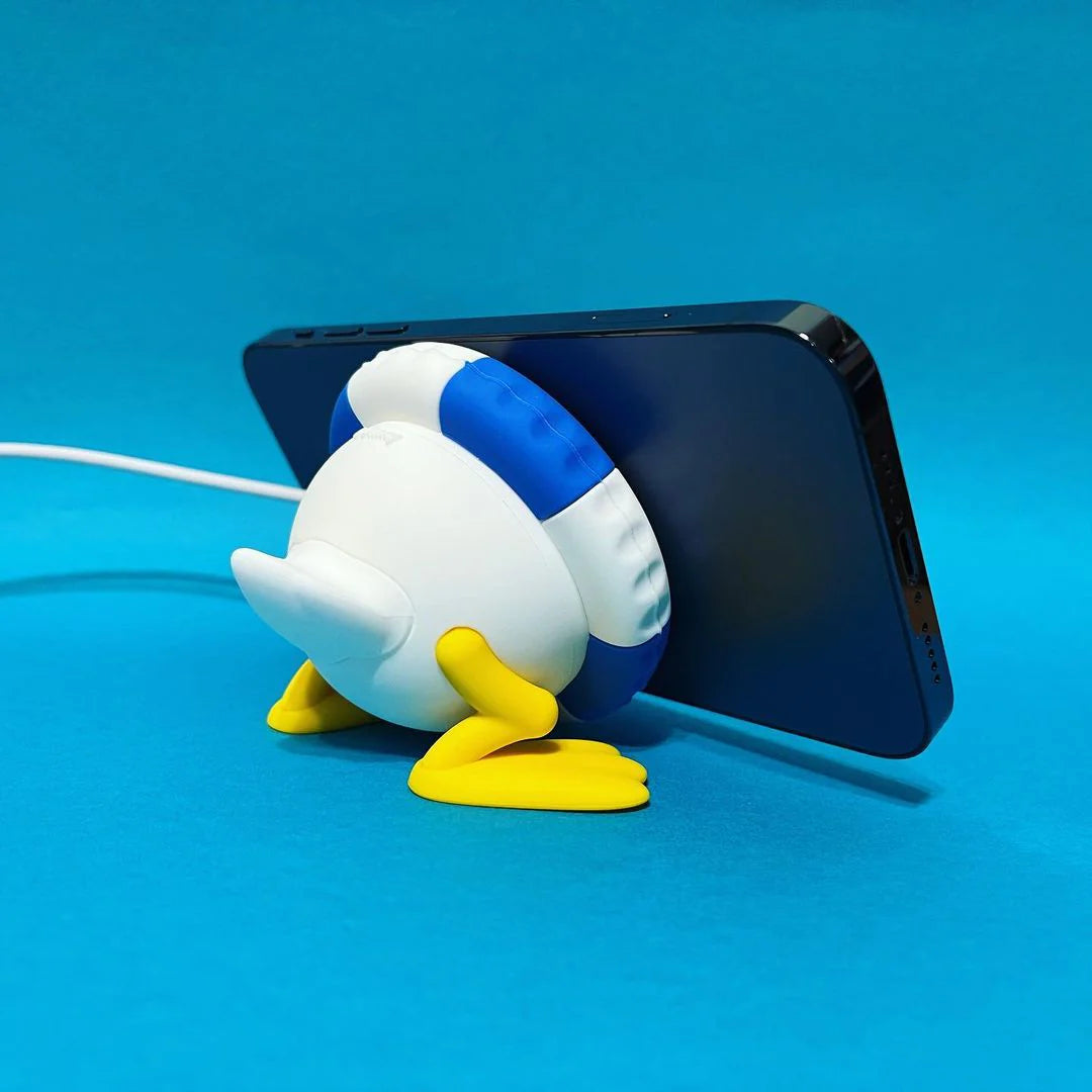 Pato Donald Cargador Magnetico Soporte