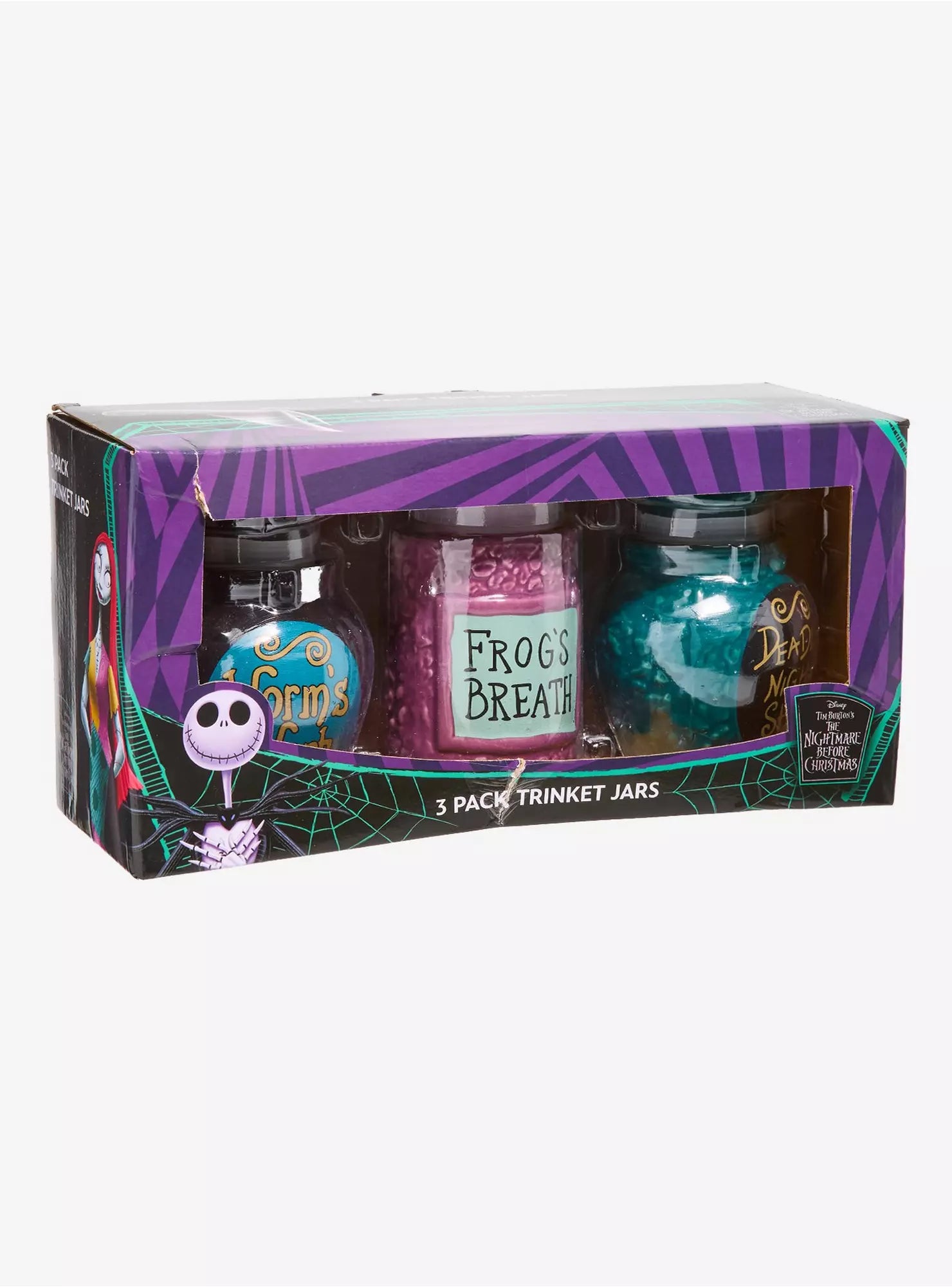Extraño Mundo De Jack Set de Frascos Decorativos | Disney Coleccionable