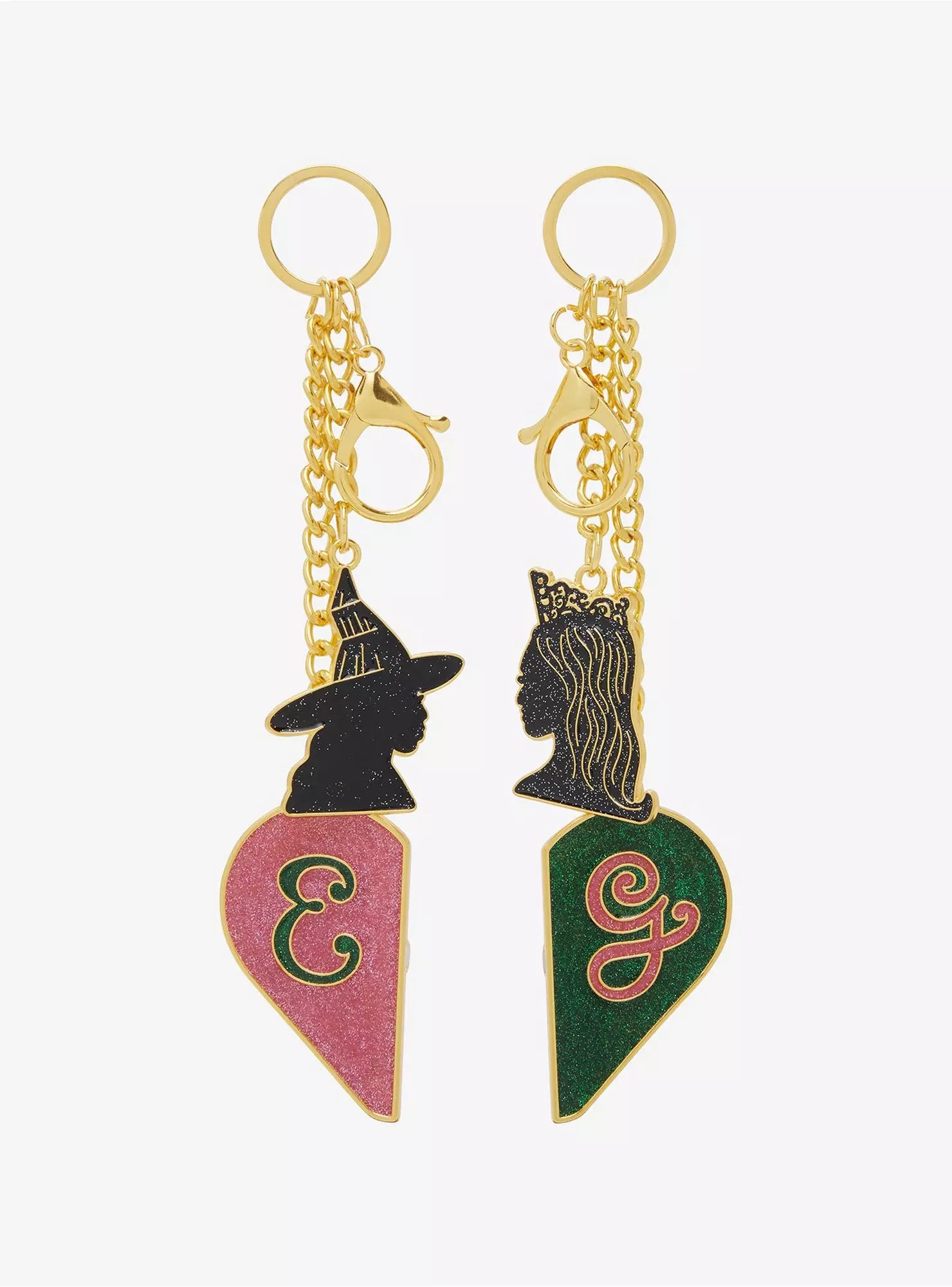 Wicked Glinda Y Elphaba Set Llavero Amistad