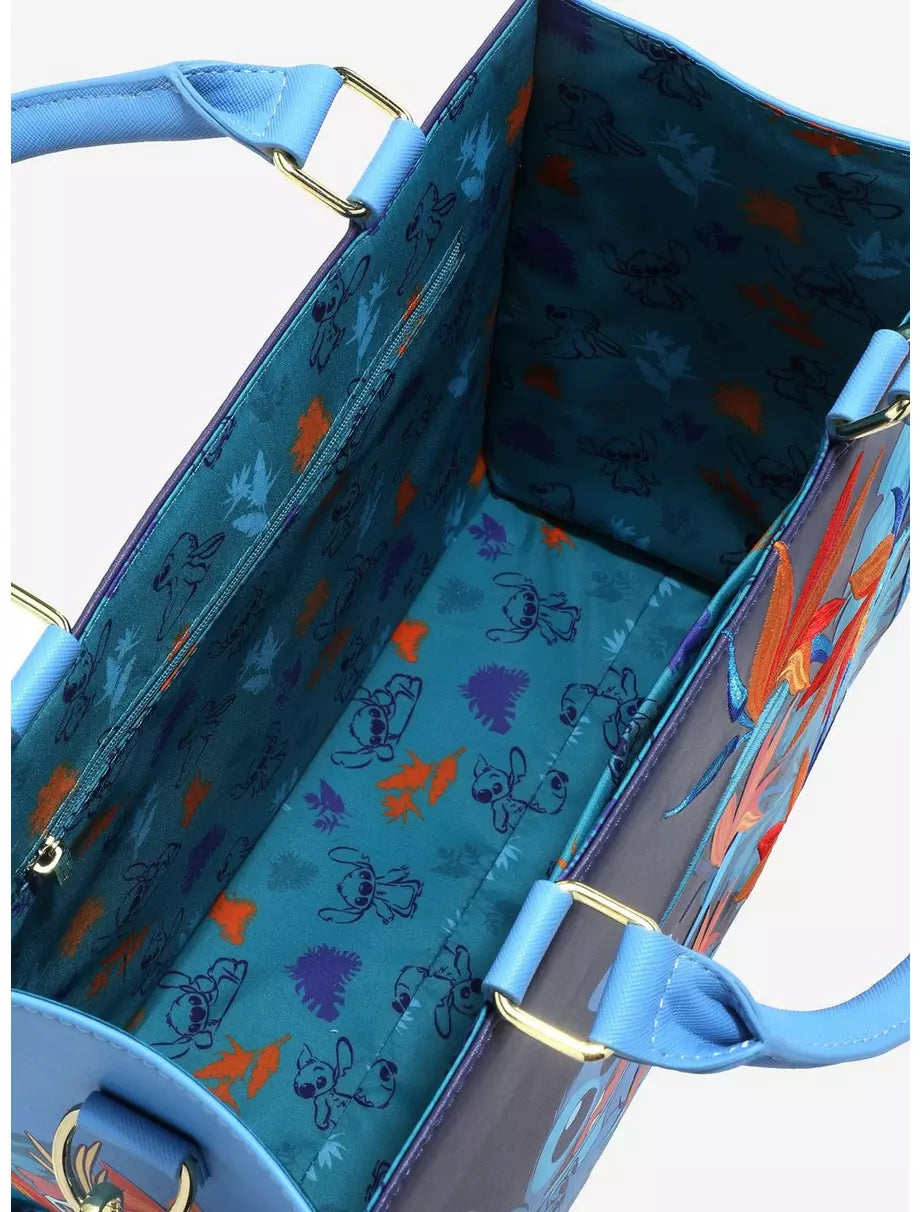 Stitch Bolsa Tote Aves Del Paraíso