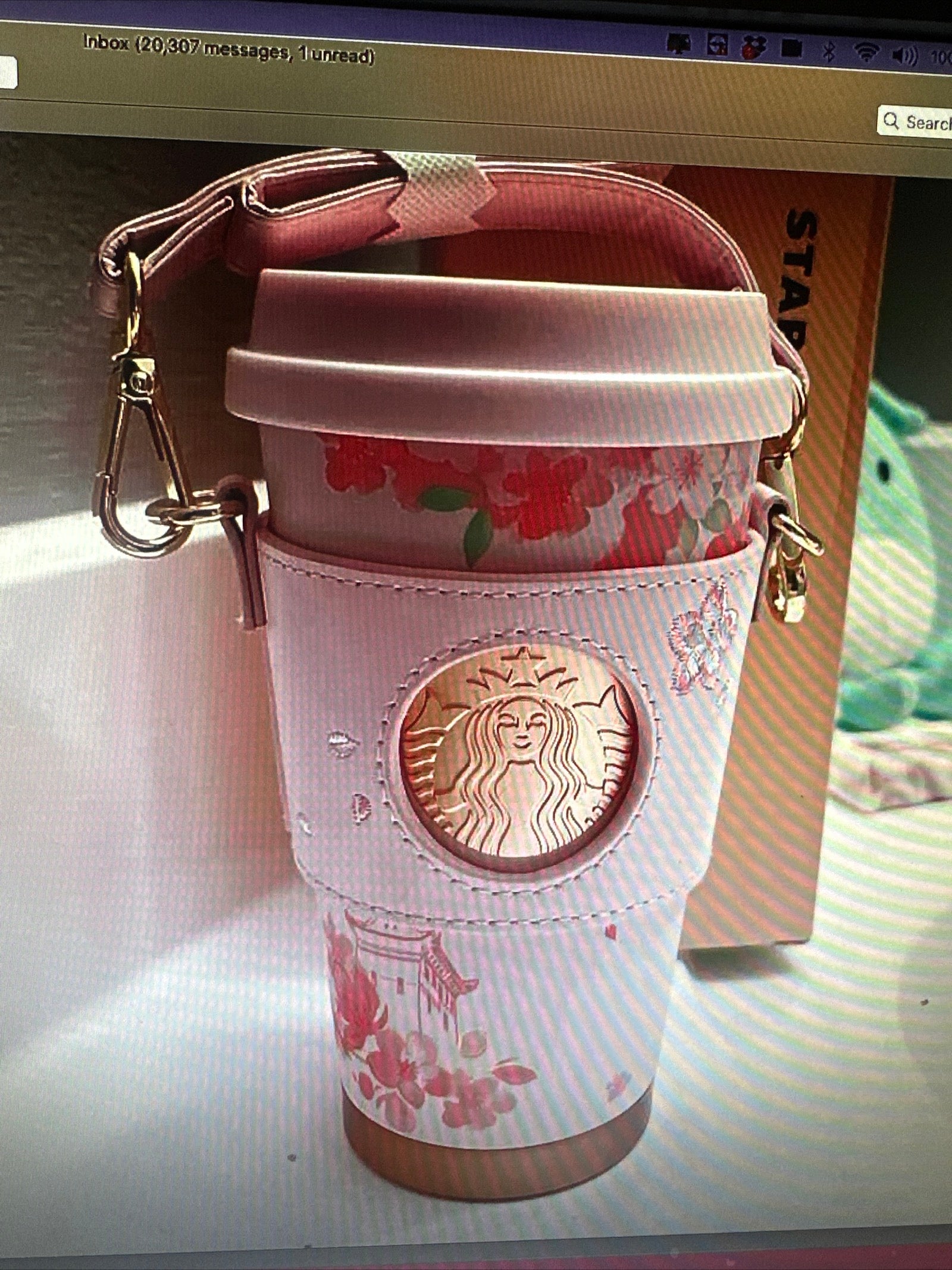 Starbucks China Sakura Blossom Termo Con Correa
