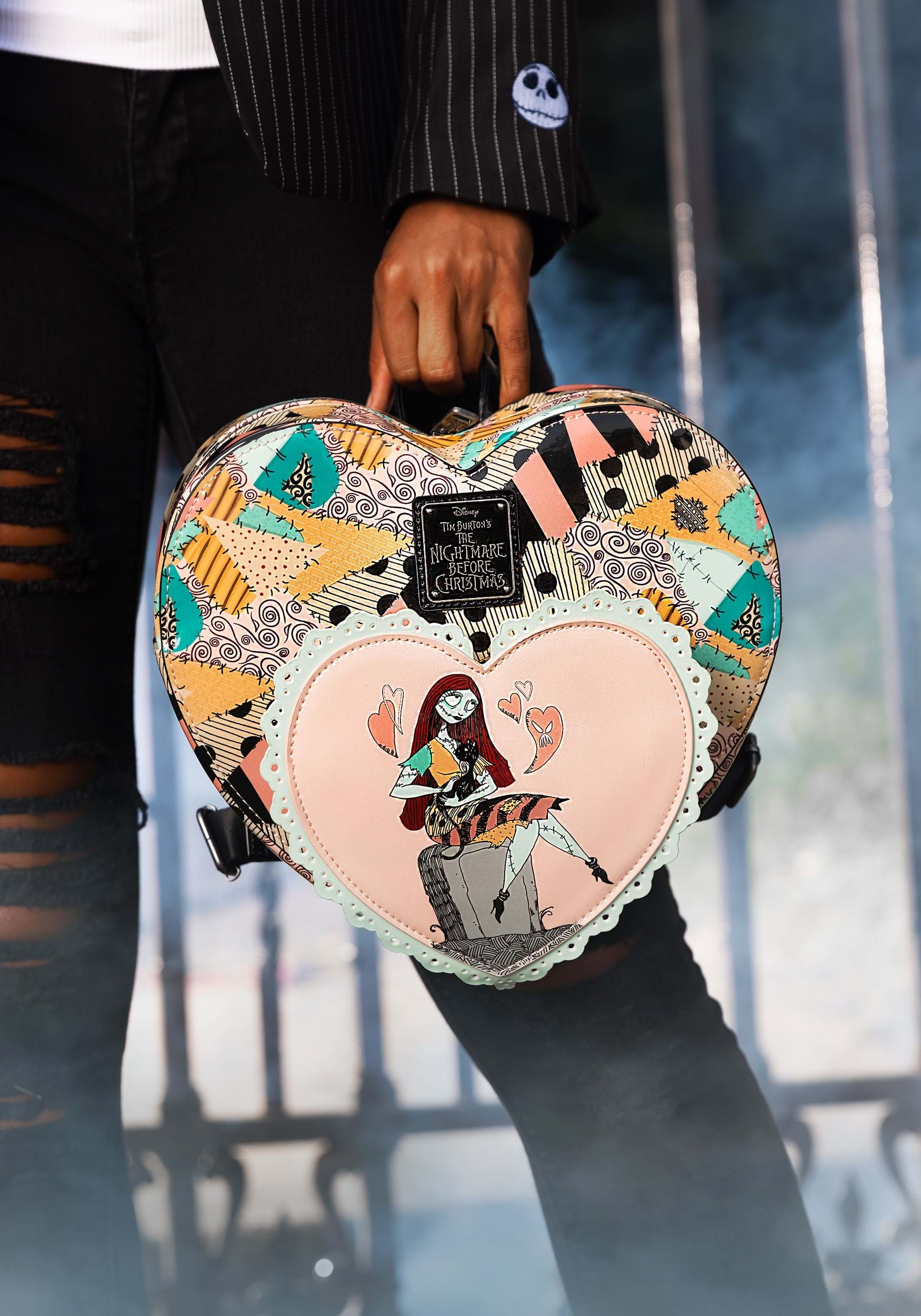 Extraño Mundo De Jack Mochila Corazón Sally