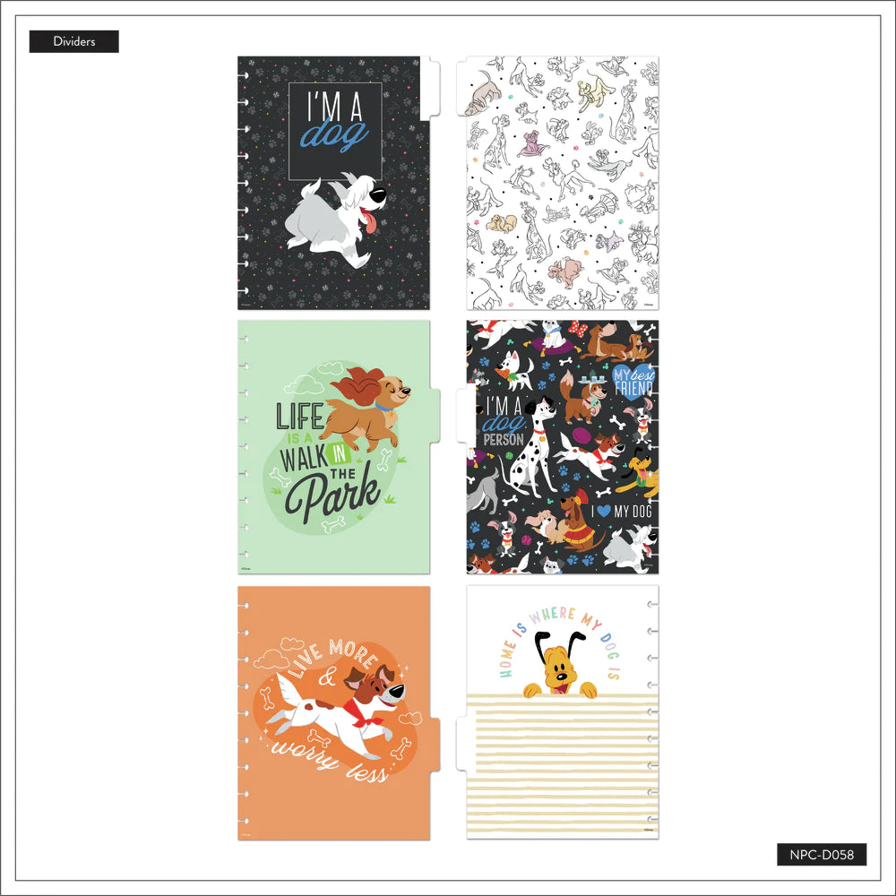 Cuaderno Disney 2024 Perritos Disney