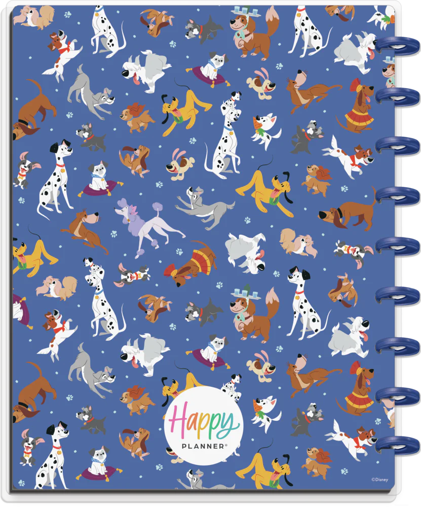 Cuaderno Disney 2024 Perritos Disney