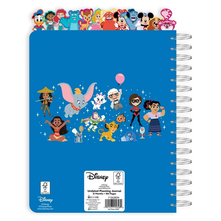 Agenda Disney 2024 Planner Cuaderno