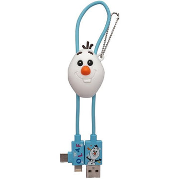 Frozen Cable USB Olaf Cargador