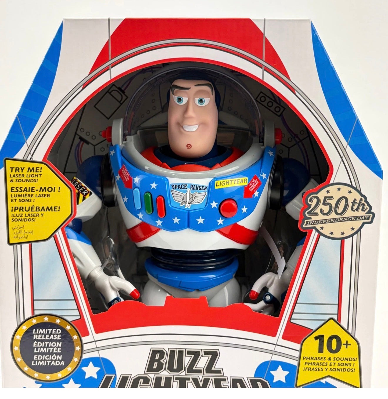 Toy Story Buzz Lightyear Dia De La Independencia 4 Julio