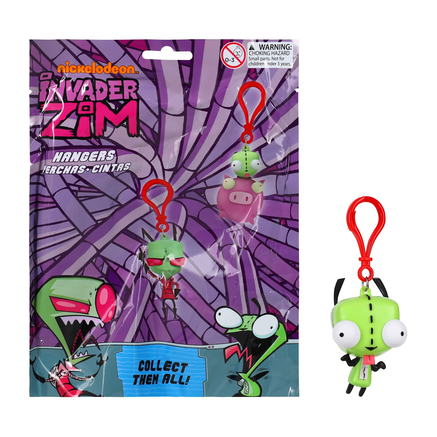 Invader Zim Caja Sorpresa Llavero Invasion Zim
