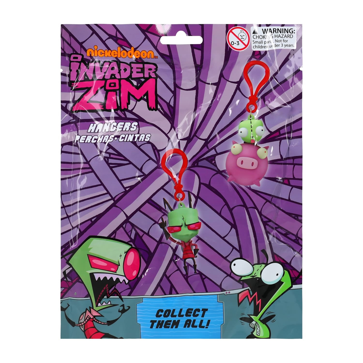 Invader Zim Caja Sorpresa Llavero Invasion Zim