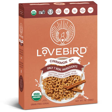 Lovebird Cereal Orgánico sin Granos - Canela