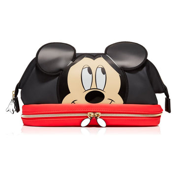 Mickey Mouse Bolsa Cosmetiquera Cuero