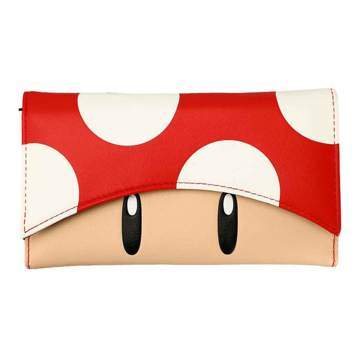 Super Mario Brothers Mushroom Cartera