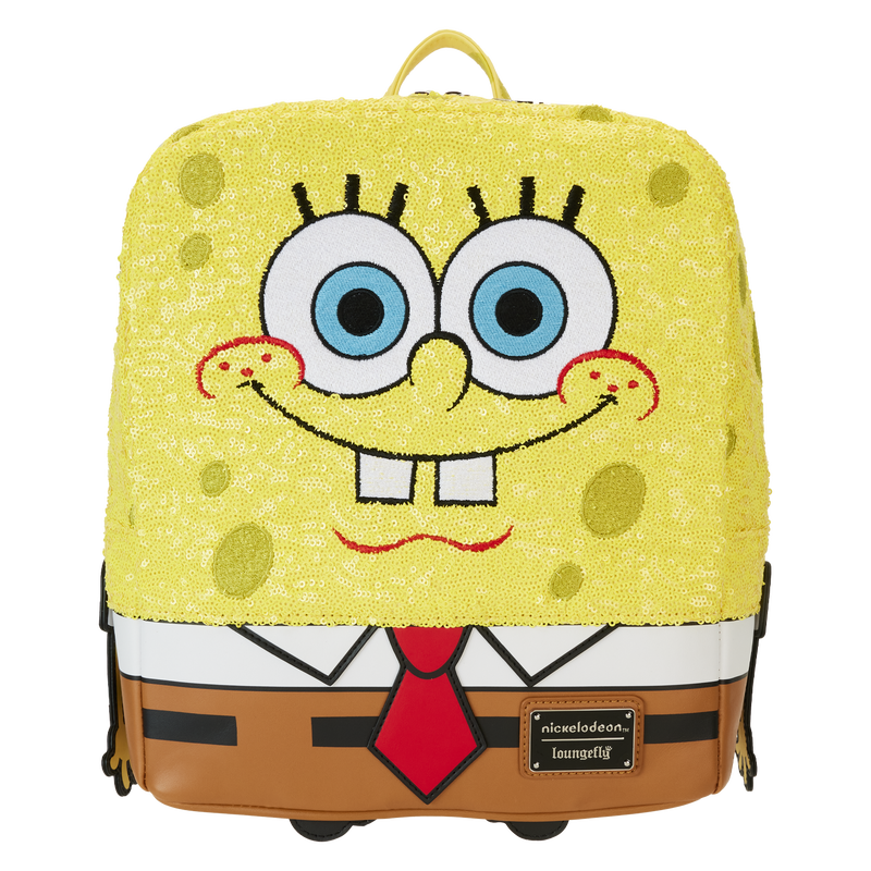 Bob Esponja Mochila Lentejuelas Cosplay