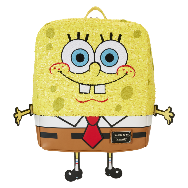 Bob Esponja Mochila Lentejuelas Cosplay