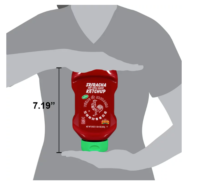Huy Fong Sriracha Hot Chili Sauce Ketchup 20oz