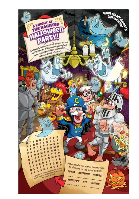 Captain Crunch Halloween, Family Size, 20.5 oz