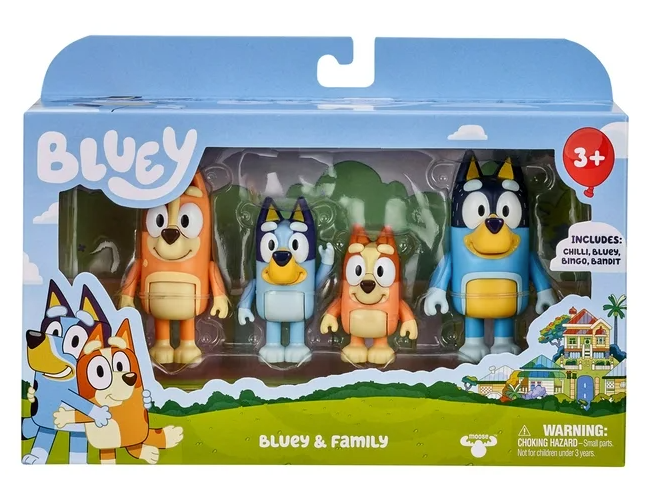 Bluey En Familia Set De Juguetes