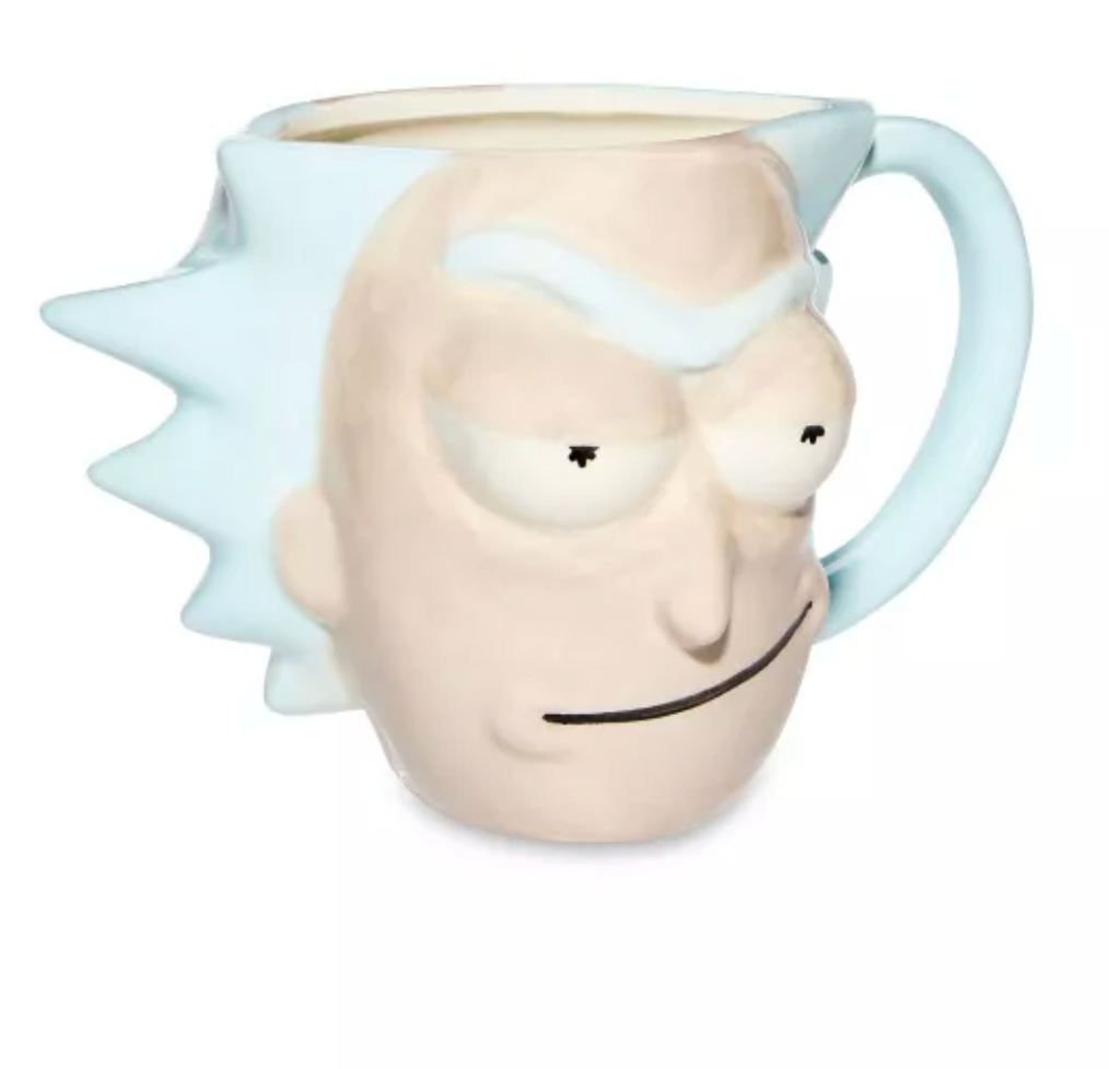 Rick Y Morty Taza Rostro Rick