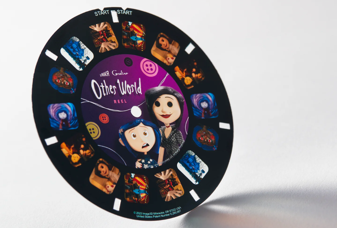 Coraline Visor 3D del Otro Mundo de Coraline