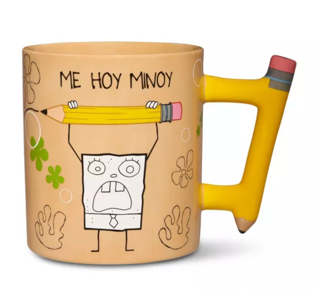 Me Hoy Minoy DoodleBob Taza Bob Esponja